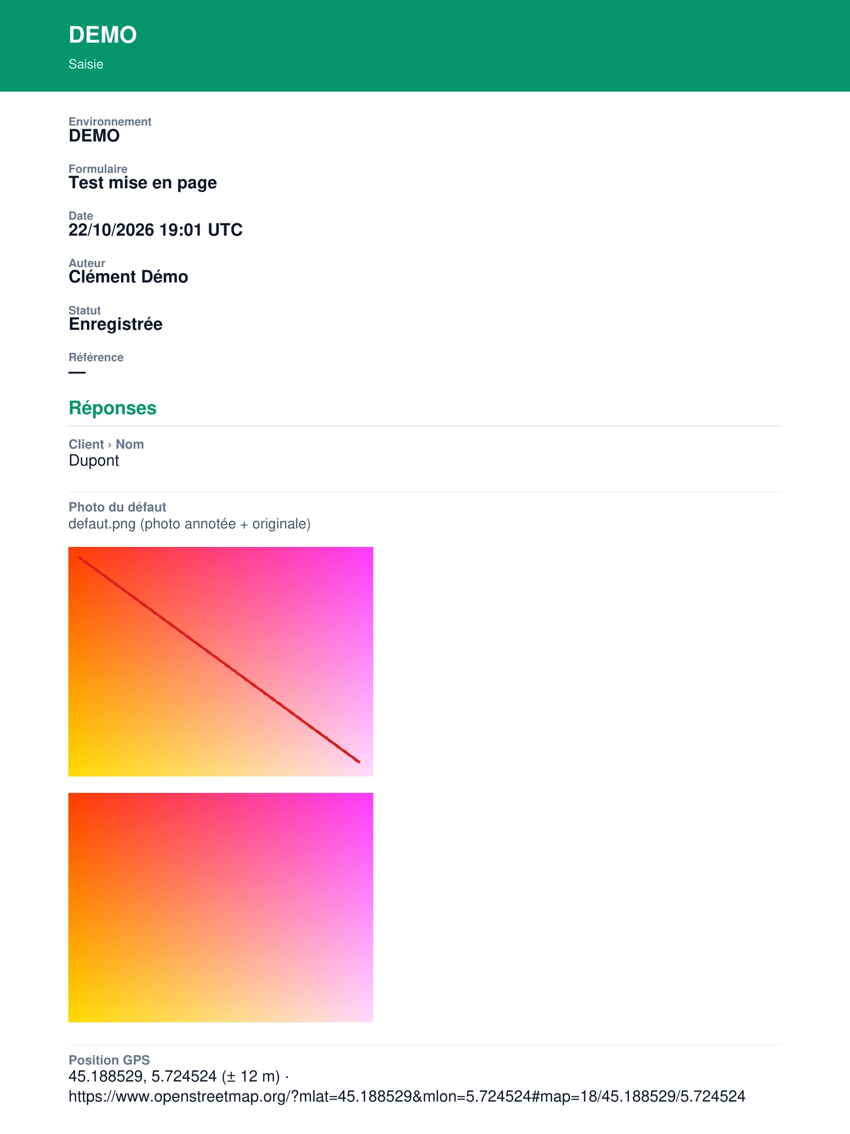 Export PDF